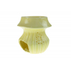 Aromalámpa kerámia 10.5*10.5cm sárga