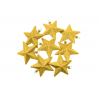 Csillag glitteres műa. 8cm s/8 arany