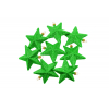 Csillag glitteres műa. 8cm s/8 zöld