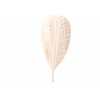 Dekor levél fa 61*25,5cm natúr