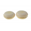 Dekor macaron D3,5*2cm s/2 barack