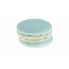 Dekor macaron gipsz 2D 4cm kék