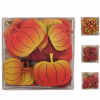 Dekor őszi fa 9,5cm 4féle piros/narancs
