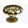 Váza fém lotus 27*27*20cm arany