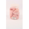 Dekorkő dobozban 6-8cm 1.3kg krém/pink