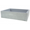 Doboz fa 14*19*5cm szürke