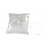 Esküvői gyűrűpárna szatén 18cm fehér