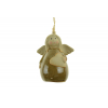 Figura agyal porcelán 6*4.5*8cm barna