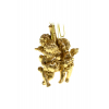 Figura angyal poly 3*3*7 akasztós többféle arany