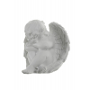 Figura angyal poly 5,2*1,9*3,1cm ülő szürke
