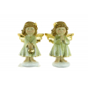 Figura angyal poly 7*4.5*10cm 2féle zöld