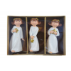 Figura angyal poly 9cm s/3 fehér