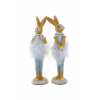 Figura balettnyuszi poly 5*5*19.5cm 2féle kék