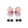 Figura bárány terrakotta 7.5*7.5*20cm 2féle rózsaszín