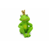 Figura béka poly 5,5*4,6*8,7cm zöld