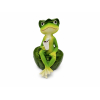 Figura béka poly 8,3*6,6*12cm zöld