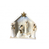 Figura betlehem poly 24cm fehér