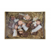 Figura betlehem poly 2cm s/10 barna