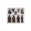 Figura betlehemi poly s/9 színes