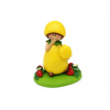 Figura citrom ruhában poly 8,8*7,9*10,3cm sárga