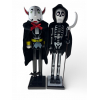 Figura diótörő halloweeni fa 38cm 2féle fekete