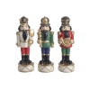 Figura diótörő kerámia 9cm álló 3féle zöld/piros