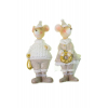 Figura egér fiú/lány poly 5*4*12.5cm barna