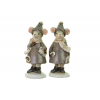 Figura egér poly 3.2*3*8.2cm 2féle szürke