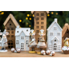 Figura egér poly szakács 6*4.5*13cm 2féle barna