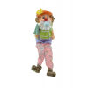 Figura Elf poly 5,5*5*18cm lógólábú rózsaszín