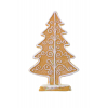 Figura fenyő poly 10cm barna