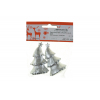 Figura fenyő poly 3,6*2,8*6,1cm s/2 ezüst