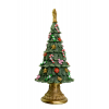 Figura fenyőfa poly 34cm zöld