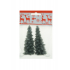 Figura fenyőfa poly 8,2cm s/2 zöld