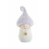 Figura filc gombakalappal 14cm zöld