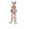 Figura fiú poly 6*5,5*18cm nyuszifüles lógólábú