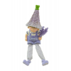 Figura fiú poly 6,5*6*22cm lógólábú lila