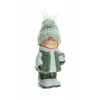Figura fiú terrakotta 12.5cm zöld
