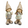 Figura fiú/lány poly manósapis 4*3.5*13cm menta