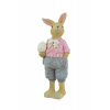 Figura fiúnyuszi poly 7*7*17,5cm rózsaszín