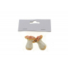 Figura gomba poly 3,3*3,3*4,1 cm s/2 fehér