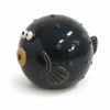 Figura gömbhal porcelán 7*9*6.5cm kék