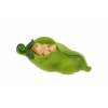 Figura gyerek poly 8,6*4cm borsóhéjban zöld