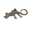 Figura gyík poly 33*15*6cm barna