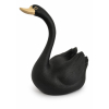 Figura hattyú porcelán 13.5*8*17cm fekete