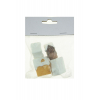 Figura ház poly 3,3cm s/4 barna