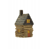 Figura ház poly 5,3*4,5*9,1cm barna