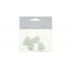 Figura jegesmedve poly 2,3cm s/4 fehér