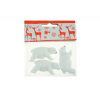 Figura jegesmedve poly 5cm s/3 fehér