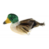 Figura kacsa foam 7cm csipeszes natúr